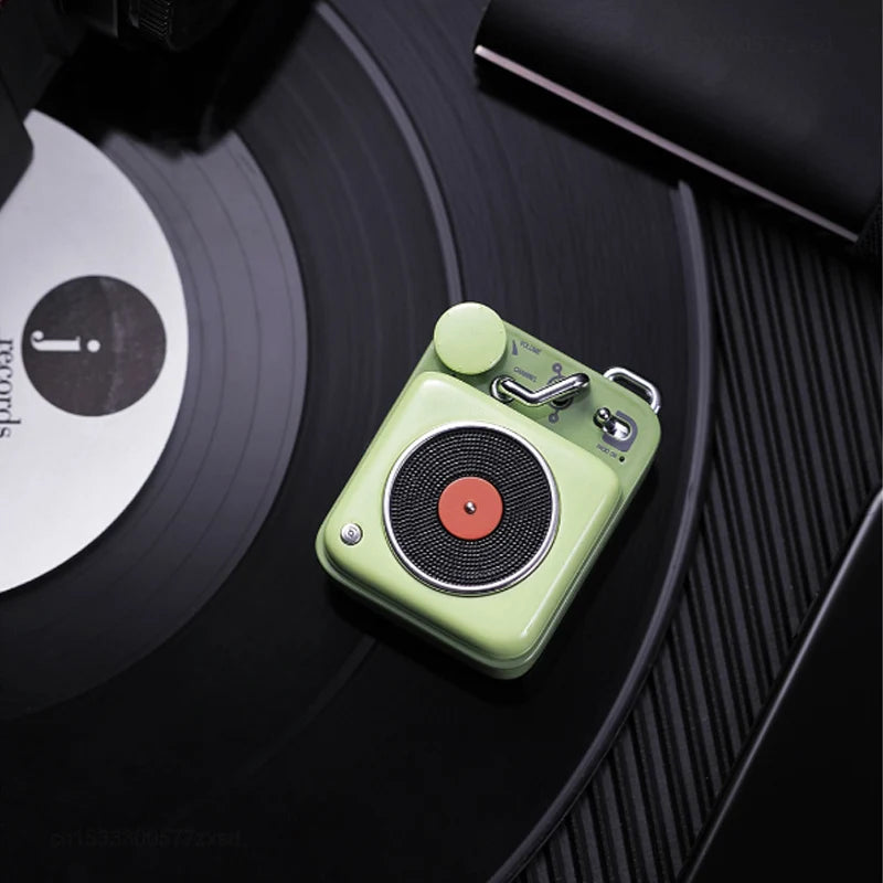 Youpin Cat King Atomic Record Player B612 Bluetooth Intelligent Elvis Audio Portable High Beauty Give Gift Zinc Aluminum Speaker