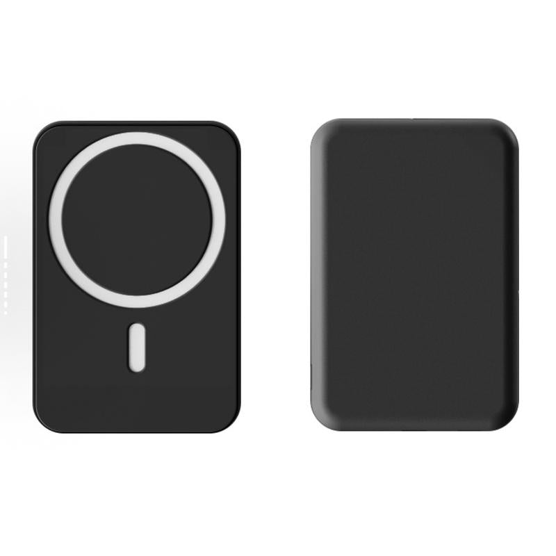 Suitable for Magsafe Battery Pack, 3-In-1 Portable Charger with Data Cable, Magnetic 10000Mah Portable Power Bank for Fast Charging, Ultra-Thin Travel Battery Pack, Compatible with Iphone 16/15/14/13/12