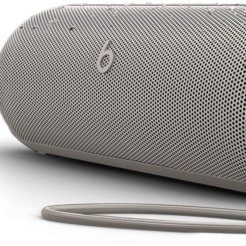 Beats Pill X Kim Kardashian - Wireless Bluetooth Speaker and Portable Charger via USB-C - up to 24 Hours Battery Life, IP67 Water Resistant, Apple & Android Compatible, Built-In Mic – Light Gray Audio