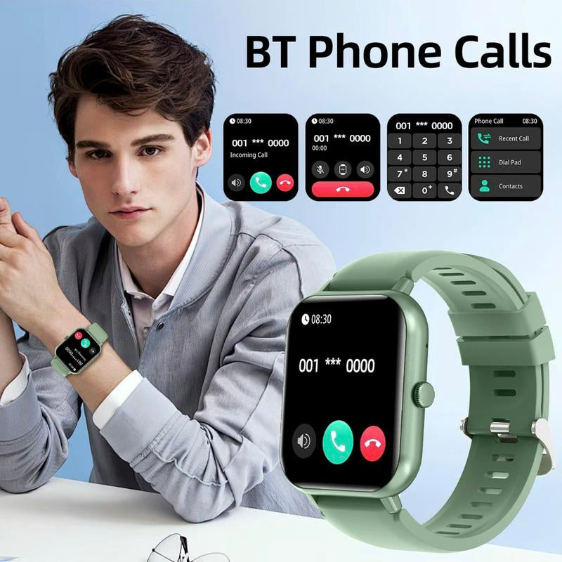 COLMI P20 plus Smart Watch 1.83'' Fashion Touch Screen 100+ Sports Modes DIY Dials Messages Reminder Multifunctional for Fitness Smartwatch