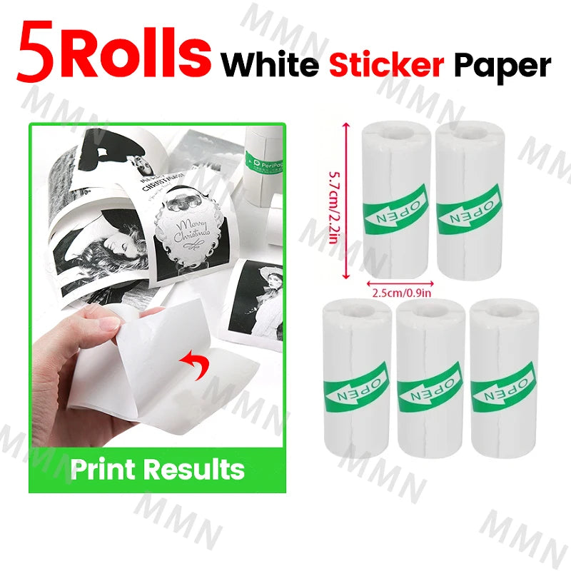 Print on the go! 📸✨ Check out this MINI Portable Thermal Printer - perfect for photos and labels! Wireless Bluetooth for Android & iOS! 🖨️💖