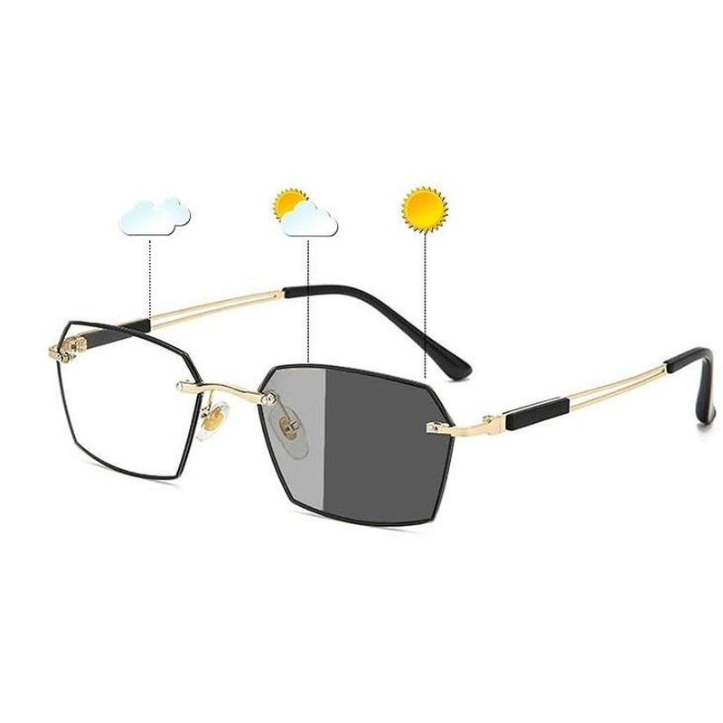Precision Vision Aid Tool – Adjustable Focus & Photochromic Multifocal Reading Glasses for Precision Work