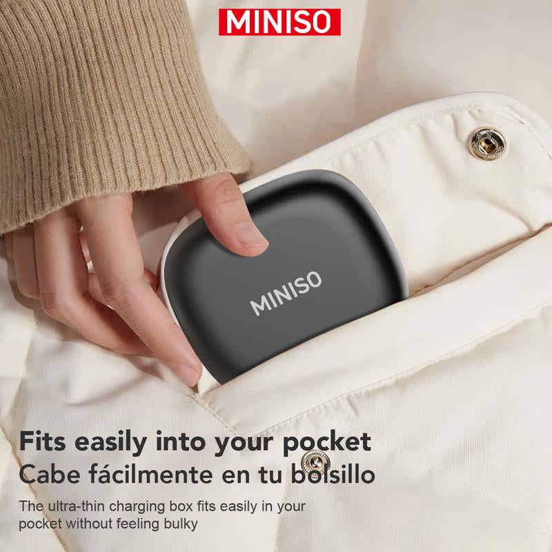 MINISO X28 OWS Open Ear Wireless Bluetooth Earbuds Support 135 Languages Real Time Bluetooth 58H Playback HIFI Stereo Fast Charging