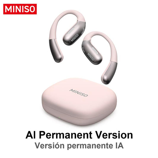 MINISO X28 OWS Open Ear Wireless Bluetooth Earbuds Support 135 Languages Real Time Bluetooth 58H Playback HIFI Stereo Fast Charging