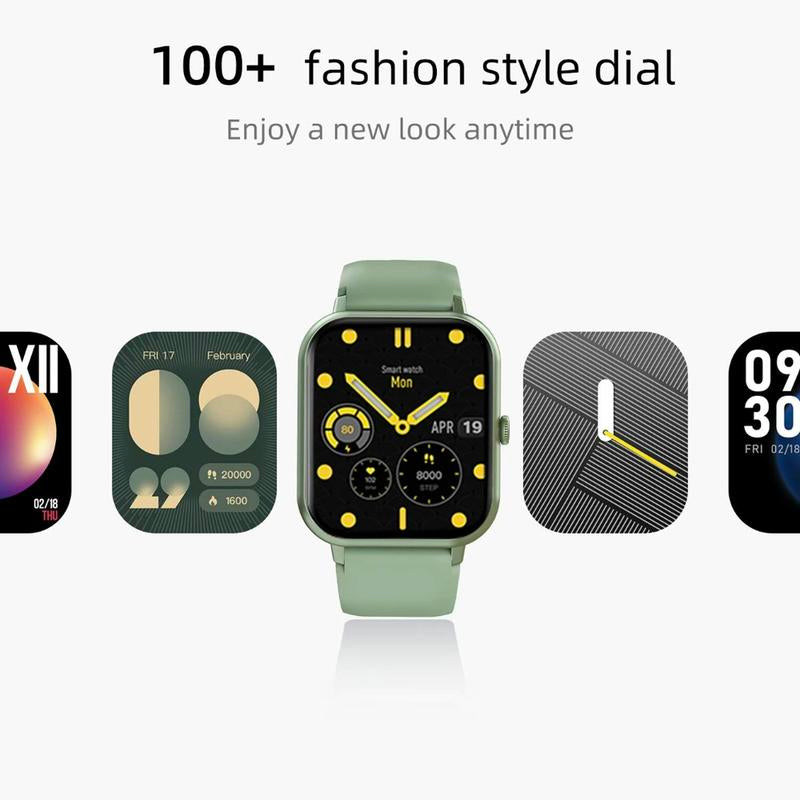 COLMI P20 plus Smart Watch 1.83'' Fashion Touch Screen 100+ Sports Modes DIY Dials Messages Reminder Multifunctional for Fitness Smartwatch