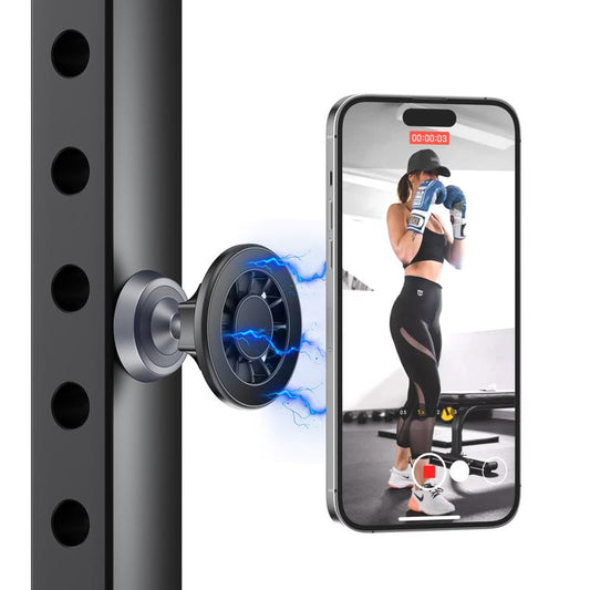 Magnetic Phone Holder, 360 Adjustable Magnetic Phone Holder, Dual Magnets, Alloy Base/Joint, Compatible with Iphone 16/15/14/13/12 Series