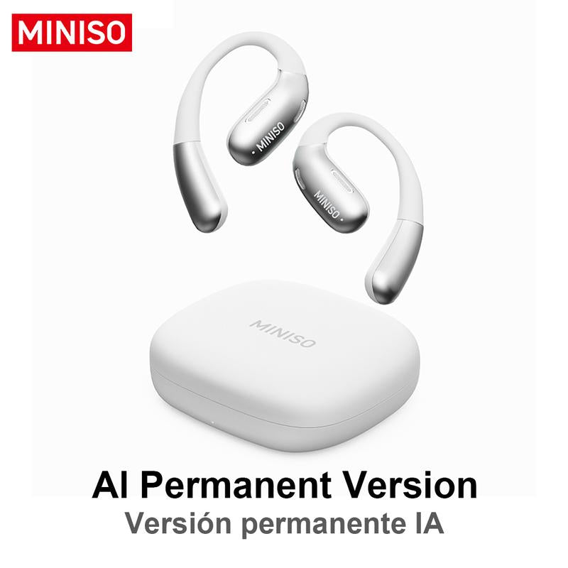 MINISO X28 OWS Open Ear Wireless Bluetooth Earbuds Support 135 Languages Real Time Bluetooth 58H Playback HIFI Stereo Fast Charging