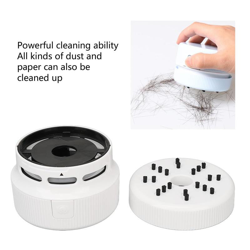 Desktop Vacuum Cleaner,Mini Table Dust Sweeper Energy Saving,High Endurance up to 90 Mins,Rotatable Design for Keyboard/Home/School/Office(Charging Version)