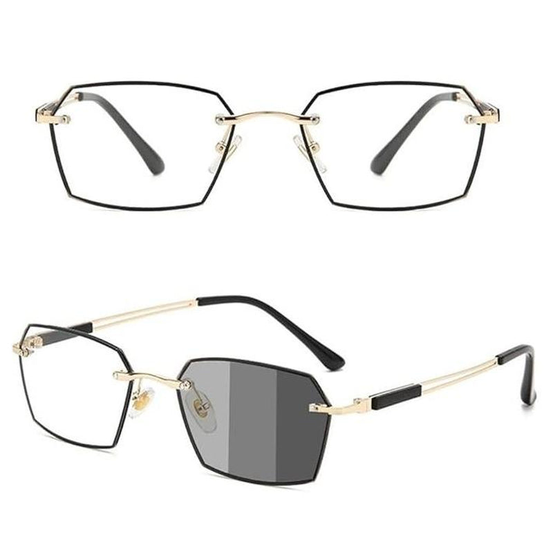 Precision Vision Aid Tool – Adjustable Focus & Photochromic Multifocal Reading Glasses for Precision Work