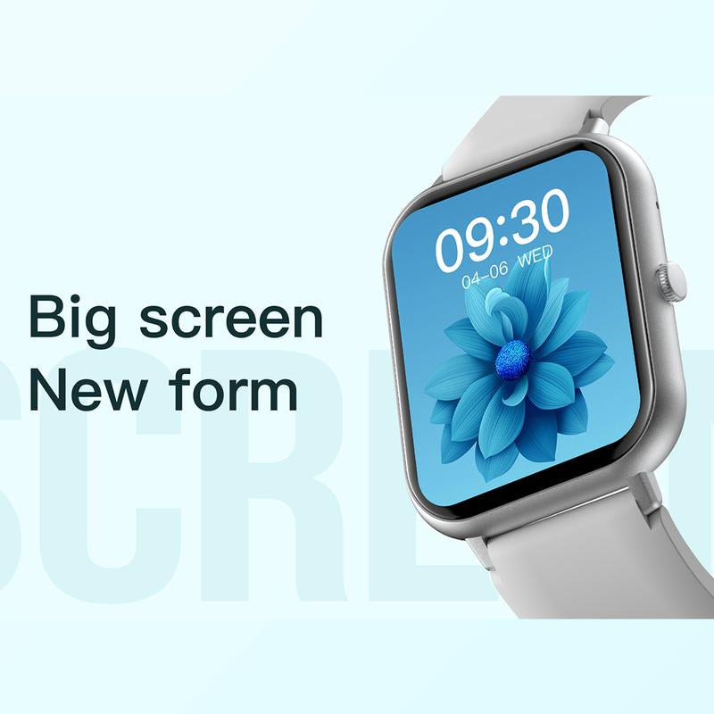 COLMI P20 plus Smart Watch 1.83'' Fashion Touch Screen 100+ Sports Modes DIY Dials Messages Reminder Multifunctional for Fitness Smartwatch
