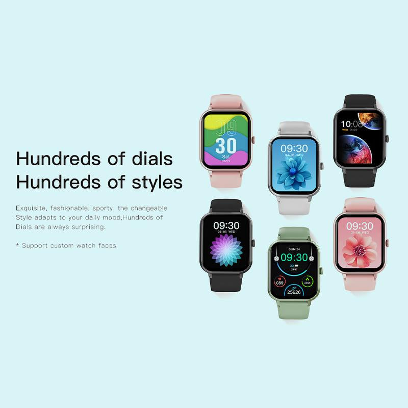 COLMI P20 plus Smart Watch 1.83'' Fashion Touch Screen 100+ Sports Modes DIY Dials Messages Reminder Multifunctional for Fitness Smartwatch